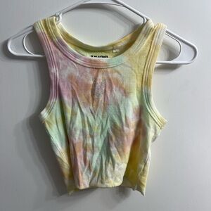 PLAYBOY Rhinestone Crop Tank Top